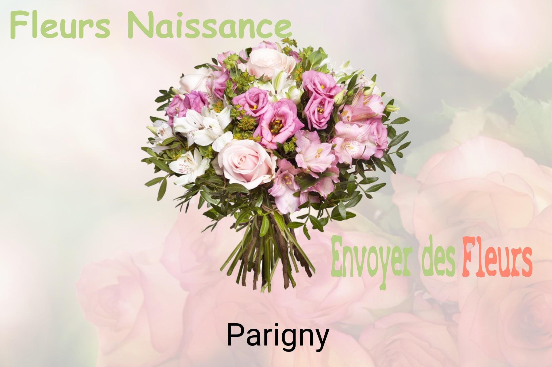 Bouquet de fleurs de naissance livré à Parigny
